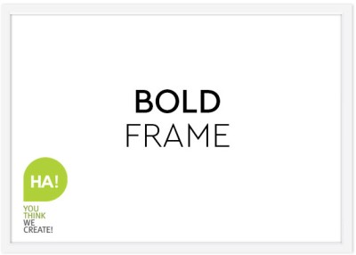 Houseart Οριζόντια Λευκή Κορνίζα (Φαρδιά 3cm), Αξεσουάρ, 30 x 20 εκ. Ξύλο Πεύκου