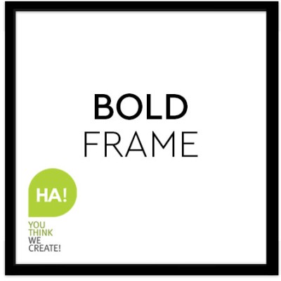 Houseart Τετράγωνη Μαύρη Κορνίζα (Φαρδιά 3cm), Αξεσουάρ, 20 x 20 εκ. Ξύλο Πεύκου