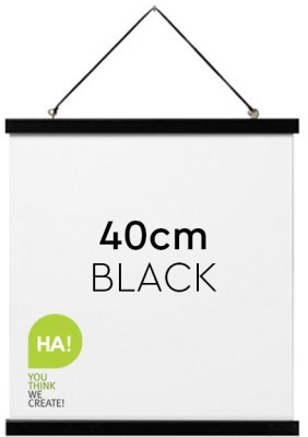 Houseart Μαγνητική Κορνίζα Μαύρη 40cm, Αξεσουάρ,