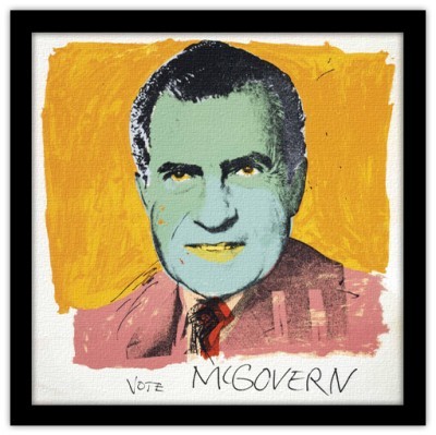 Vote McGovern, Andy Warhol, Διάσημοι ζωγράφοι, 40 x 40 