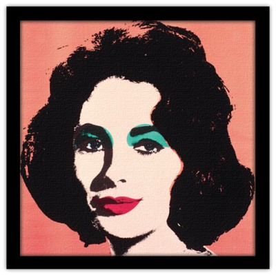 Houseart Liz, Andy Warhol, Διάσημοι ζωγράφοι, 40 x 40 εκ.