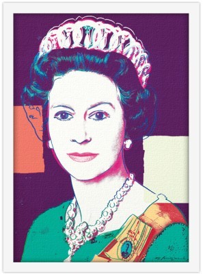 Queen Elizabeth II of the United Kingdom, from Reigning Queens, Andy Warhol, Διάσημοι ζωγράφοι, 15 x 20 εκ.