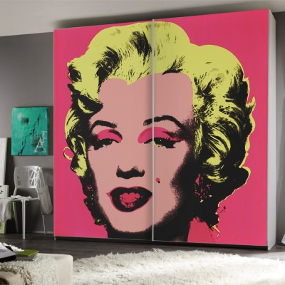 Houseart Marilyn Monroe (Marilyn), 1967, Andy Warhol, Διάσημοι ζωγράφοι, 100 x 100 εκ.
