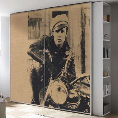 Houseart Marlon Brando, Pop art, Andy Warhol, Διάσημοι ζωγράφοι, 100 x 100 εκ.