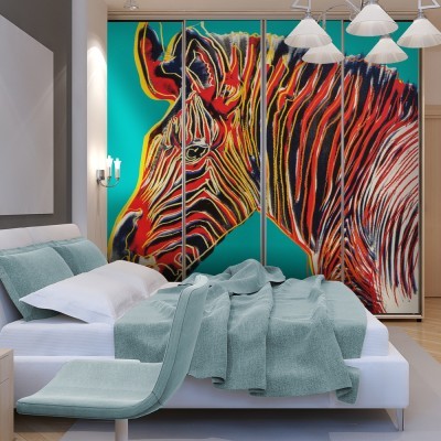 Grevy’s Zebra, 1983, Andy Warhol, Διάσημοι ζωγράφοι, 10