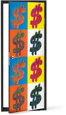 Houseart - ΣΗΜΑΝΤΙΚΟ: Σε περίπτωση διαφοράς τιμής από το κατάστημα ισχύει παντα και μόνο η τιμή του καταστήματος Dollar Sign, Andy Warhol, Διάσημοι ζωγράφοι, 60 x 170 ε