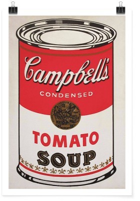 Campbell\'s soup can tomato, Andy Warhol, Διάσημοι ζωγράφοι, 15 x 20 εκ.