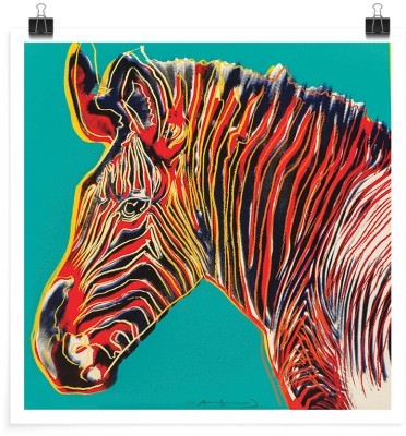 Houseart Zebra, Andy Warhol, Διάσημοι ζωγράφοι, 20 x 20 εκ.