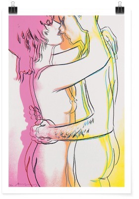Houseart Love one plate 3, screenprint, Andy Warhol, Διάσημοι ζωγράφοι, 15 x 20 εκ.