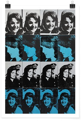 Sixteen Jackies, Andy Warhol, Διάσημοι ζωγράφοι, 15 x 20 εκ.
