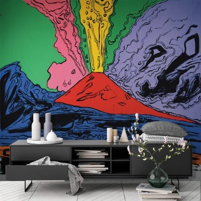 Vesuvius, 1985, Andy Warhol, Διάσημοι ζωγράφοι, 100 x 7