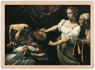 Houseart Judith and Holofernes, Caravaggio, Διάσημοι ζωγράφοι, 20 x 15 εκ.