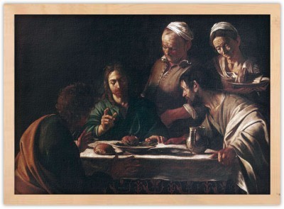 Houseart Supper at Emmaus, Caravaggio, Διάσημοι ζωγράφοι, 20 x 15 εκ.