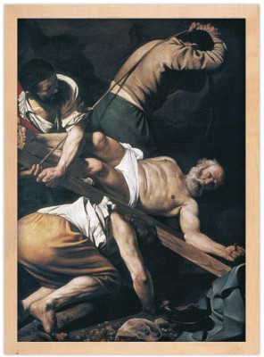 Houseart The Crucifixion of St Peter, 1600-1601, Caravaggio, Διάσημοι ζωγράφοι, 15 x 20 εκ.