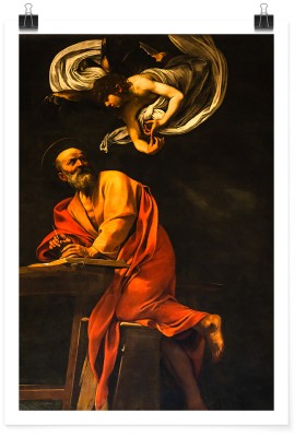 Houseart Inspiration of Saint Matthew, 1602, Caravaggio, Διάσημοι ζωγράφοι, 15 x 20 εκ.