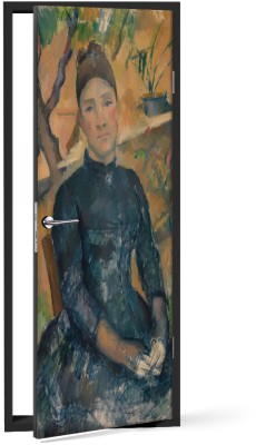 Πίνακες House Art - ΣΗΜΑΝΤΙΚΟ: Σε περίπτωση διαφοράς τιμής από το κατάστημα ισχύει παντα και μόνο η τιμή του καταστήματος Portrait of Madame Cézanne in the Conservatory, Paul Ce