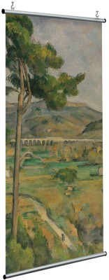 Houseart Mont Sainte-Victoire, Viaduct of the Arc River Valley (1), Paul Cezanne, Διάσημοι ζωγράφοι, 120 x 250 εκ.