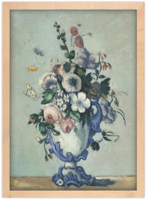 Flowers in a Rococo Vase, Paul Cezanne, Διάσημοι ζωγράφ