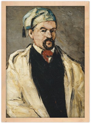 Houseart Portrait of a man in a blue cap, or uncle dominique, 1866, Paul Cezanne, Διάσημοι ζωγράφοι, 15 x 20 εκ. Ύφασμα | Mediatex® Botticelli