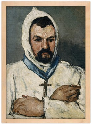 Houseart Artists Uncle, as a Monk, Paul Cezanne, Διάσημοι ζωγράφοι, 15 x 20 εκ. Ύφασμα | Mediatex® Botticelli