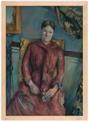 Houseart Madame Cezanne, Cezanne Paul, Διάσημοι ζωγράφοι, 15 x 20 εκ. Ύφασμα | Mediatex® Botticelli