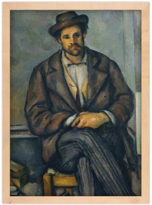 Seated Peasant, 1892–1896, Paul Cezanne, Διάσημοι ζωγρά