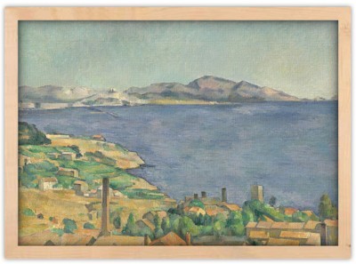 Gulf of Marseilles Seen from L\' Estaque, Paul Cezanne,