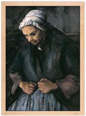 Houseart An Old Woman with a Rosary, Paul Cezanne, Διάσημοι ζωγράφοι, 15 x 20 εκ.