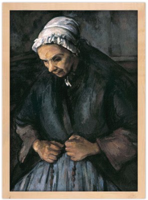 Houseart An Old Woman with a Rosary, Cezanne Paul, Διάσημοι ζωγράφοι, 15 x 20 εκ.