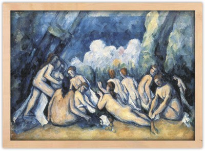 Large Bathers, Paul Cezanne, Διάσημοι ζωγράφοι, 20 x 15 εκ.