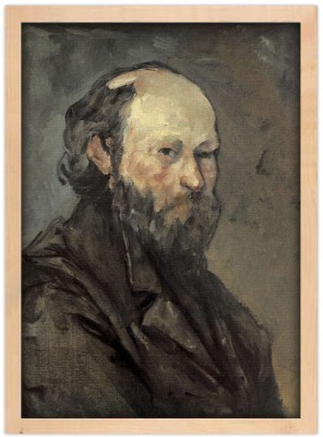 Houseart - ΣΗΜΑΝΤΙΚΟ: Σε περίπτωση διαφοράς τιμής από το κατάστημα ισχύει παντα και μόνο η τιμή του καταστήματος Self portrait, Paul Cezanne, Διάσημοι ζωγράφοι, 15 x 20