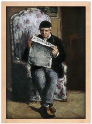 Houseart The Artist\'s Father, Paul Cezanne, Διάσημοι ζωγράφοι, 15 x 20 εκ.