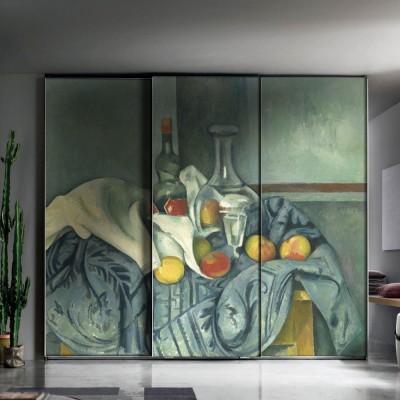 The Peppermint Bottle, oil on canvas, Paul Cezanne, Διά