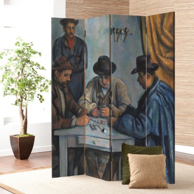 Houseart - ΣΗΜΑΝΤΙΚΟ: Σε περίπτωση διαφοράς τιμής από το κατάστημα ισχύει παντα και μόνο η τιμή του καταστήματος Οι παίκτες καρτών, Paul Cezanne, Διάσημοι ζωγράφοι, 80