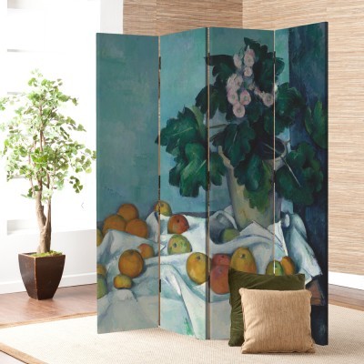 Νεκρή φύση με μήλα και με Primroses, Paul Cezanne, Διάσ