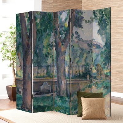 Πίνακες House Art - ΣΗΜΑΝΤΙΚΟ: Σε περίπτωση διαφοράς τιμής από το κατάστημα ισχύει παντα και μόνο η τιμή του καταστήματος Pool at the Jas de Bouffan, Paul Cezanne, Διάσημοι ζωγρ