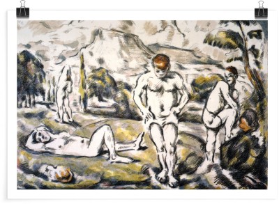 Πίνακες House Art - ΣΗΜΑΝΤΙΚΟ: Σε περίπτωση διαφοράς τιμής από το κατάστημα ισχύει παντα και μόνο η τιμή του καταστήματος The bathers, 1896 - 1898, Paul Cezanne, Διάσημοι ζωγράφ