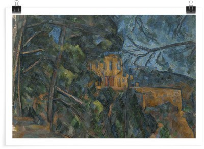 Houseart Château Noir (1), Paul Cezanne, Διάσημοι ζωγράφοι, 20 x 15 εκ. Χαρτί | TRISOLV POSTER PAPER PRIME 200 GLOSSY