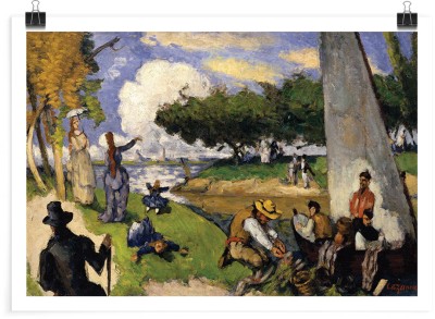 The Fishermen (Fantastic Scene), 1875, Paul Cezanne, Δι