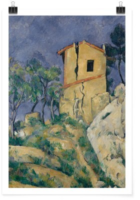 Houseart House with the Cracked Walls, 1892–94, Paul Cezanne, Διάσημοι ζωγράφοι, 15 x 20 εκ. Χαρτί | TRISOLV POSTER PAPER PRIME 200 GLOSSY