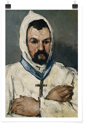 Houseart Antoine Dominique Sauveur Aubert as a Monk, Paul Cezanne, Διάσημοι ζωγράφοι, 15 x 20 εκ. Χαρτί | TRISOLV POSTER PAPER PRIME 200 GLOSSY