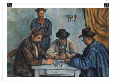 The Card Players, Paul Cezanne, Διάσημοι ζωγράφοι, 20 x