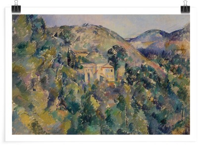 Houseart View of the Domaine Saint-Joseph, Paul Cezanne, Διάσημοι ζωγράφοι, 20 x 15 εκ. Χαρτί | TRISOLV POSTER PAPER PRIME 200 GLOSSY