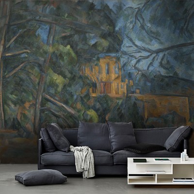 Houseart Château Noir, 1903–1904, Paul Cezanne, Διάσημοι ζωγράφοι, 100 x 77 εκ.