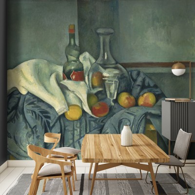 The Peppermint Bottle, Paul Cezanne, Διάσημοι ζωγράφοι,