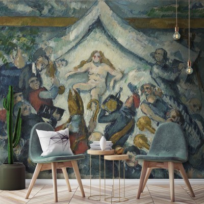 Houseart - ΣΗΜΑΝΤΙΚΟ: Σε περίπτωση διαφοράς τιμής από το κατάστημα ισχύει παντα και μόνο η τιμή του καταστήματος The Eternal Feminine, Oil on canvas, Paul Cezanne, Διάσ