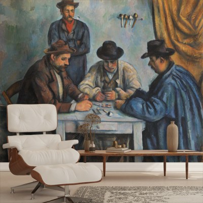 Houseart - ΣΗΜΑΝΤΙΚΟ: Σε περίπτωση διαφοράς τιμής από το κατάστημα ισχύει παντα και μόνο η τιμή του καταστήματος Οι χαρτοπαίκτες, 1890, Paul Cezanne, Διάσημοι ζωγράφοι,