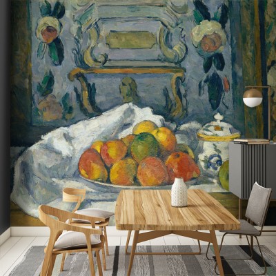 Dish of Apples, 1876–77, Paul Cezanne, Διάσημοι ζωγράφο