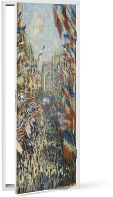 Rue Montorgueil, 1878, Claude Monet, Διάσημοι ζωγράφοι,