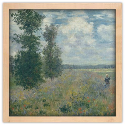 Πόπι Πεδίαδα κοντά στο Argenteuil, Claude Monet, Διάσημ